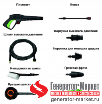 Минимойка электрическая Lavor Predator 180 Digit