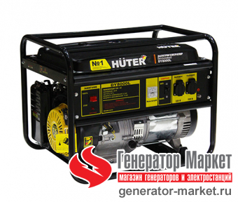 Бензогенератор Hüter DY8000L