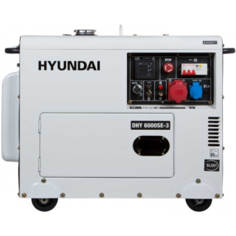 Дизель-генератор Hyundai DHY6000SE-3