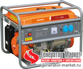 Бензогенератор Кратон GG-5500L