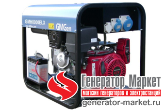 Бензогенератор GMGen GMH8000ELX