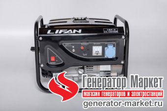 Бензогенератор Lifan 1GF-3 (LF1500)