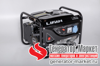 Бензогенератор Lifan 1GF-3 (LF1500)