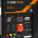 Бензогенератор Daewoo GDA12500E-3